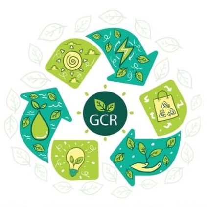 Grand Compound Resins Plastic Recycling Logo